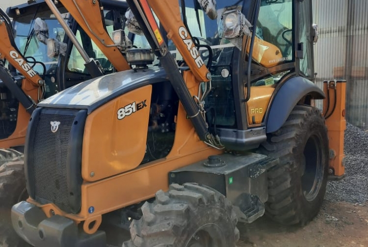 New CASE 851Ex 96HP Backhoe Loader - META Group