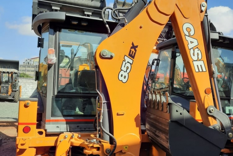 New CASE 851Ex 96HP Backhoe Loader META Group